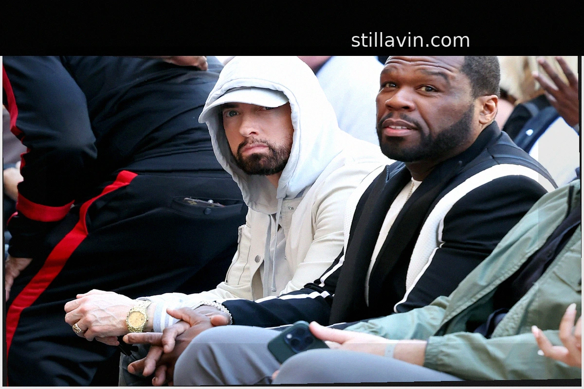 Эминем и 50 Cent Замечены Вместе на Матче Плей-офф «Детройт Пистонс»