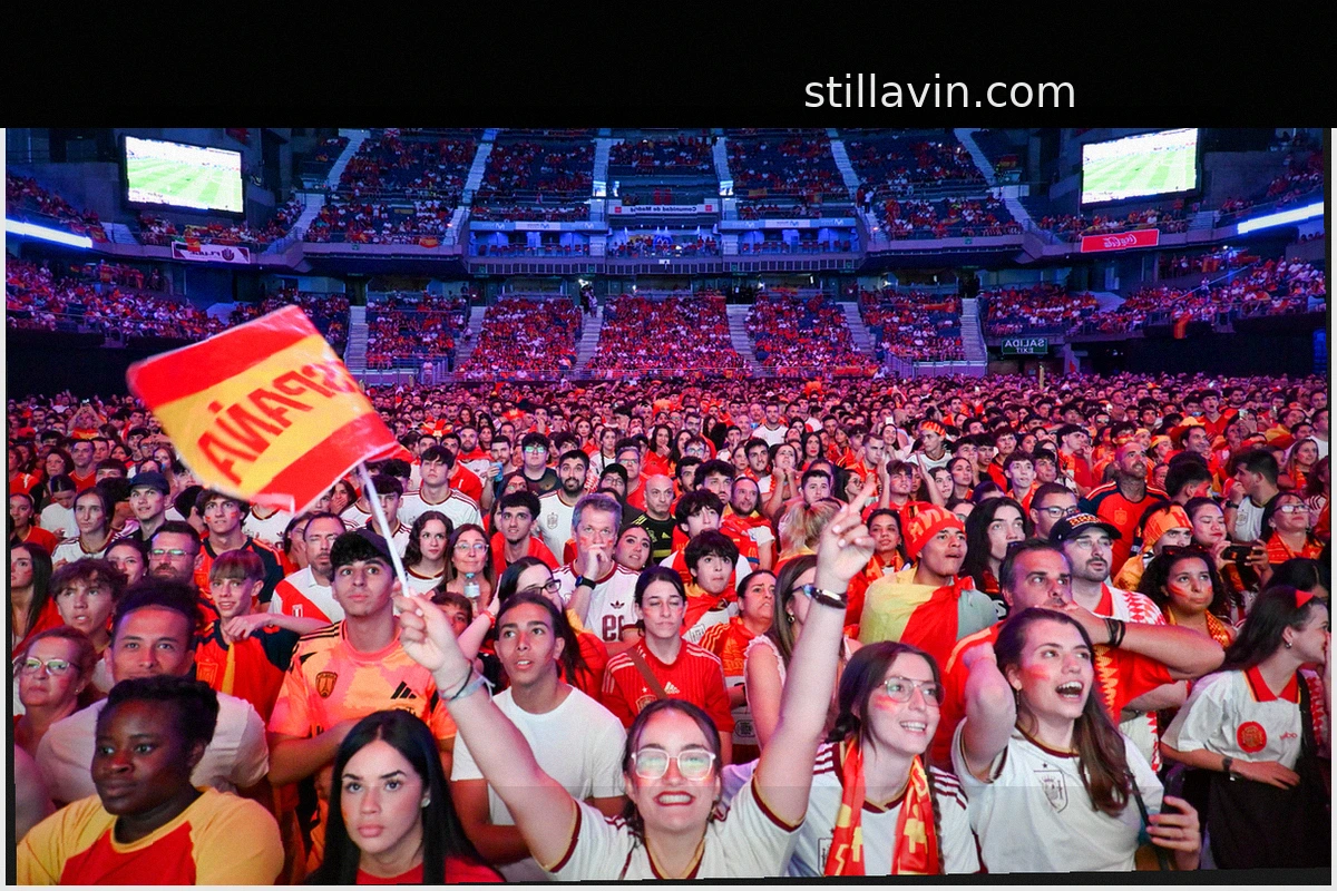 Movistar Arena взрывается ликованием: Испания – чемпионы!